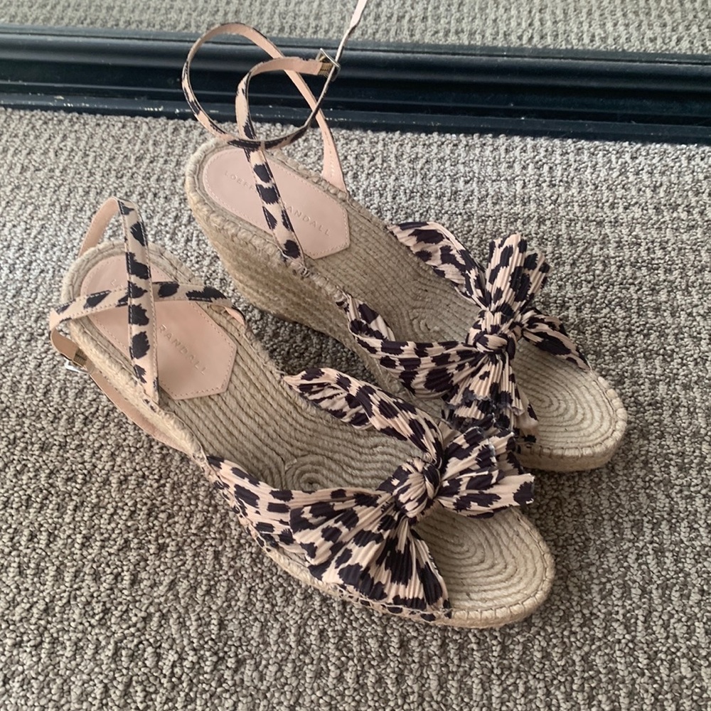 Loeffler Randall espadrille wedges -